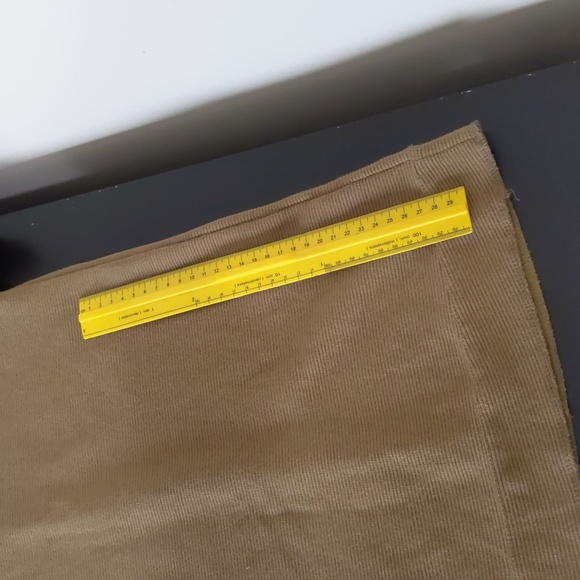 Anthropologie Postmark Ribbed Olive Flutter Sleeve Top | Short Sleeve Top - Picture 13 of 14